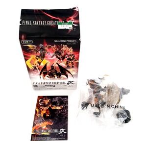 Final Fantasy Creatures Kai Vol 2 Ifrit FFX Black Label Collectors New Open Box